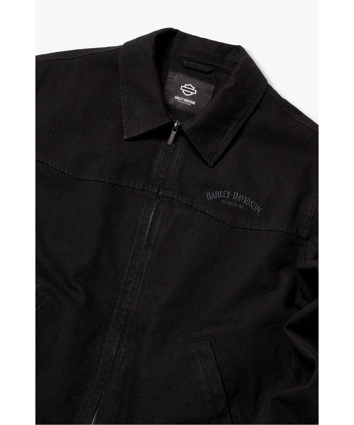 할리데이비슨 컬렉션스®(HARLEY-DAVIDSON COLLECTIONS®) [셋업] OL 피그먼트 캔버스 블루종 블랙 HH15303001
