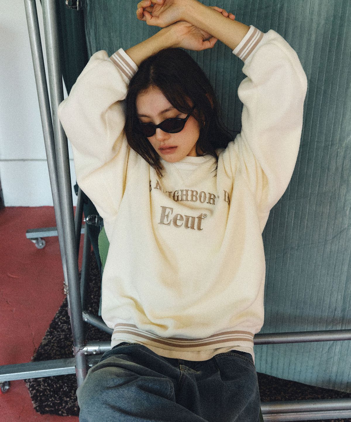 이우트(EEUT) OUR EEUT FLEECE PULLOVER / IVORY