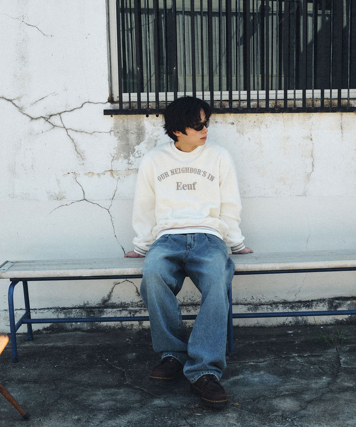이우트(EEUT) OUR EEUT FLEECE PULLOVER / IVORY