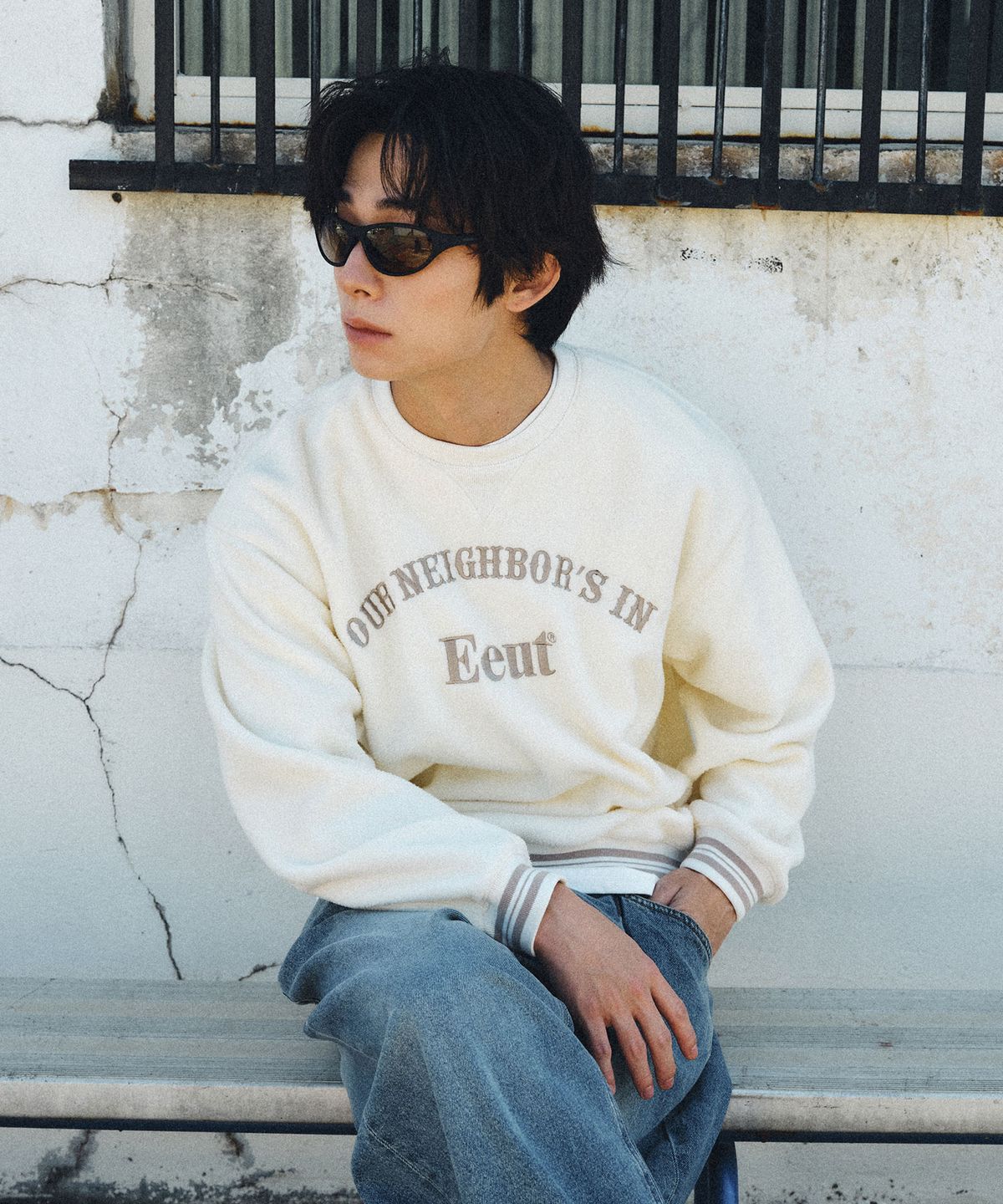 이우트(EEUT) OUR EEUT FLEECE PULLOVER / IVORY