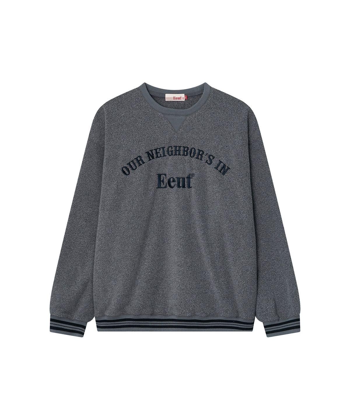 이우트(EEUT) OUR EEUT FLEECE PULLOVER / DARK GRAY