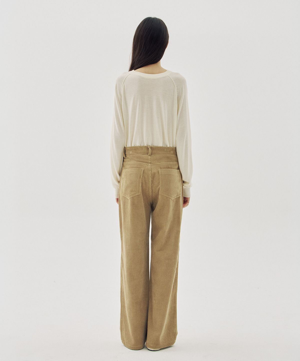 해브 앤 해브(HAVE8HAVE) Steady Mid-Rise Corduroy Pants_2 Color