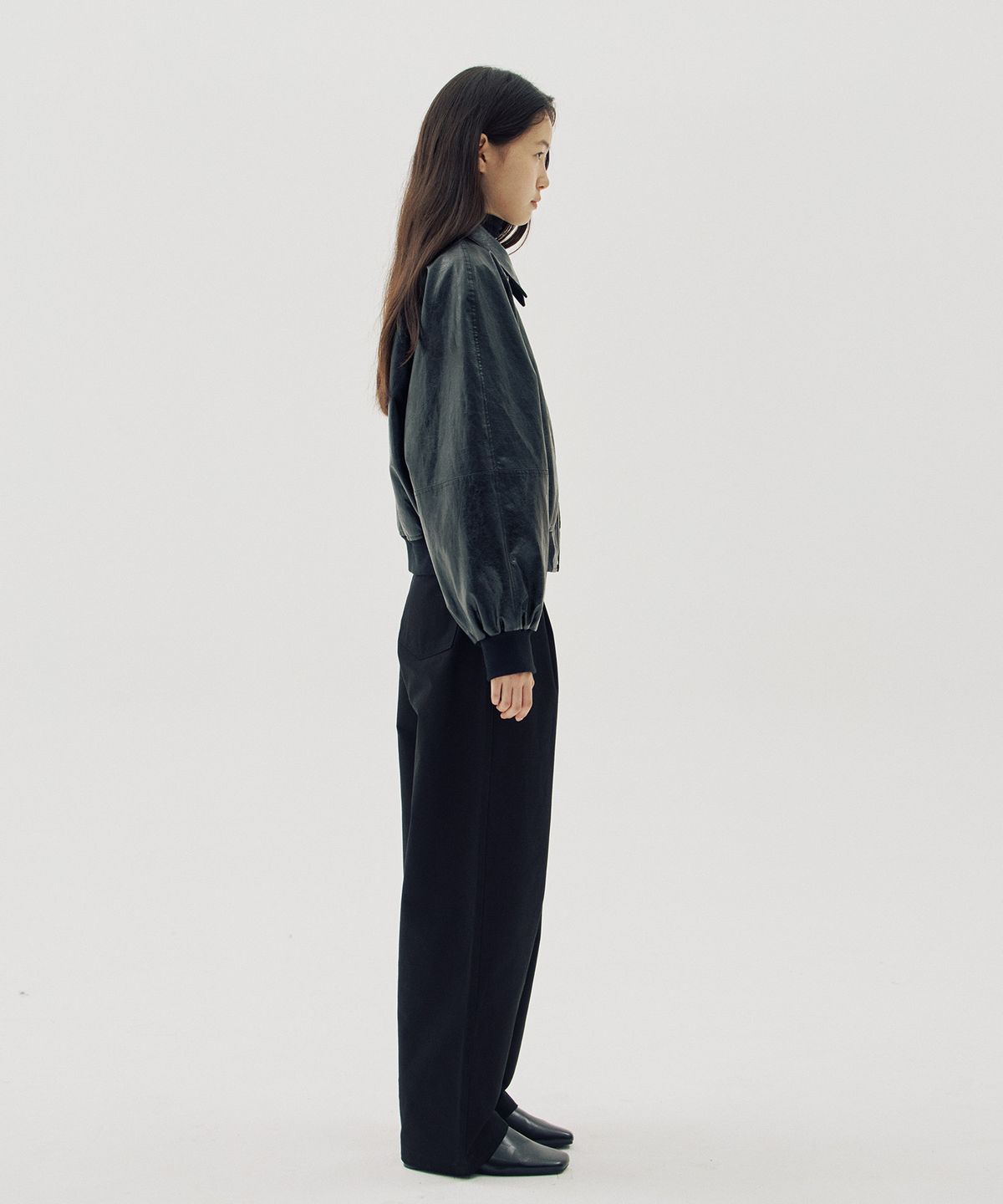 해브 앤 해브(HAVE8HAVE) Saints Vegan Leather Blouson