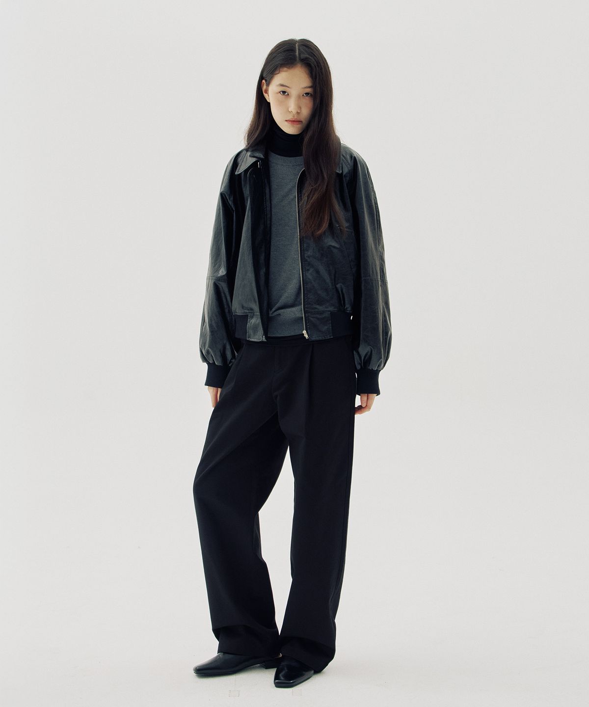 해브 앤 해브(HAVE8HAVE) Saints Vegan Leather Blouson