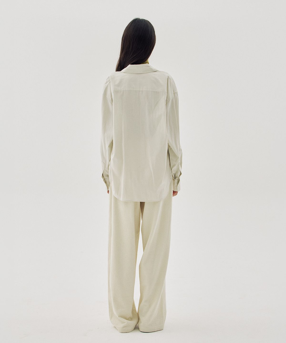 해브 앤 해브(HAVE8HAVE) Camille Silky Supima Cotton Shirts_2 Color