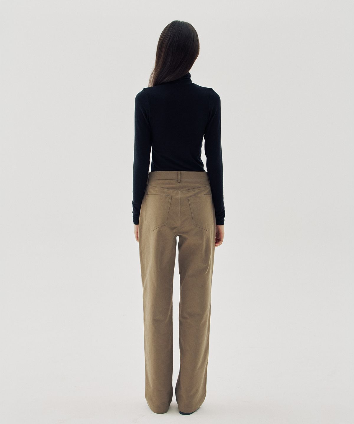 해브 앤 해브(HAVE8HAVE) Bueno Tencel Merino Wool Turtle Neck T-Shirts_4 Color