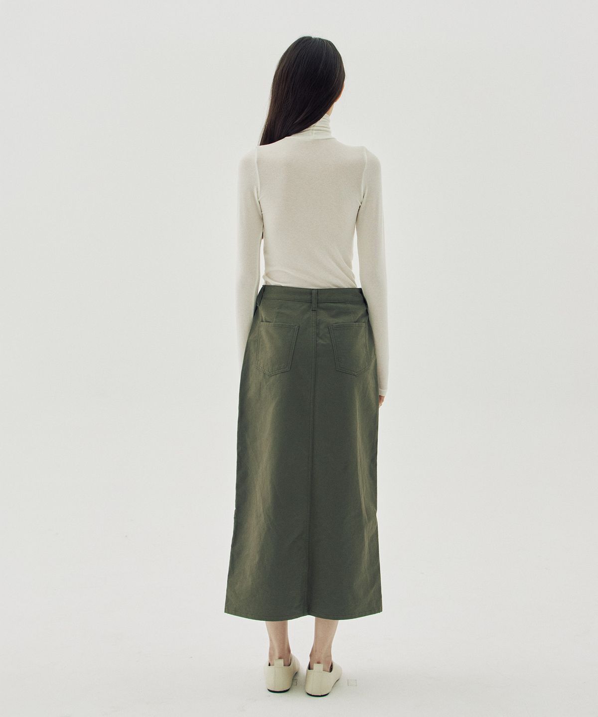 해브 앤 해브(HAVE8HAVE) Bueno Tencel Merino Wool Turtle Neck T-Shirts_4 Color