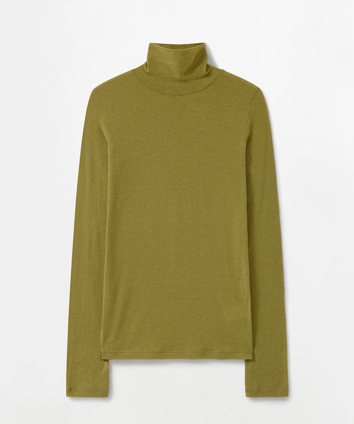해브 앤 해브(HAVE8HAVE) Bueno Tencel Merino Wool Turtle Neck T-Shirts_4 Color