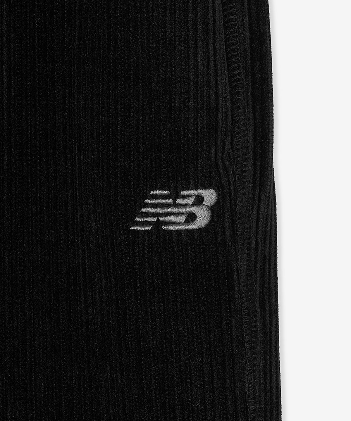 뉴발란스(NEW BALANCE) NBMLG4W032 / WOMEN 벨벳 골지 와이드팬츠 (BLACK)