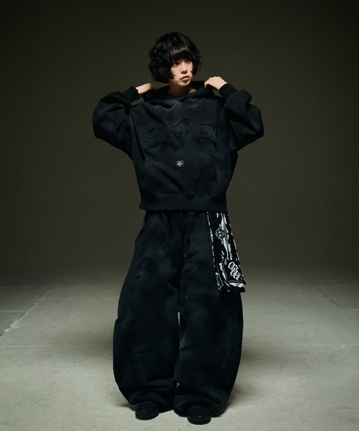 뭉(MWOONG) M.C.R. code HD-BK dirty