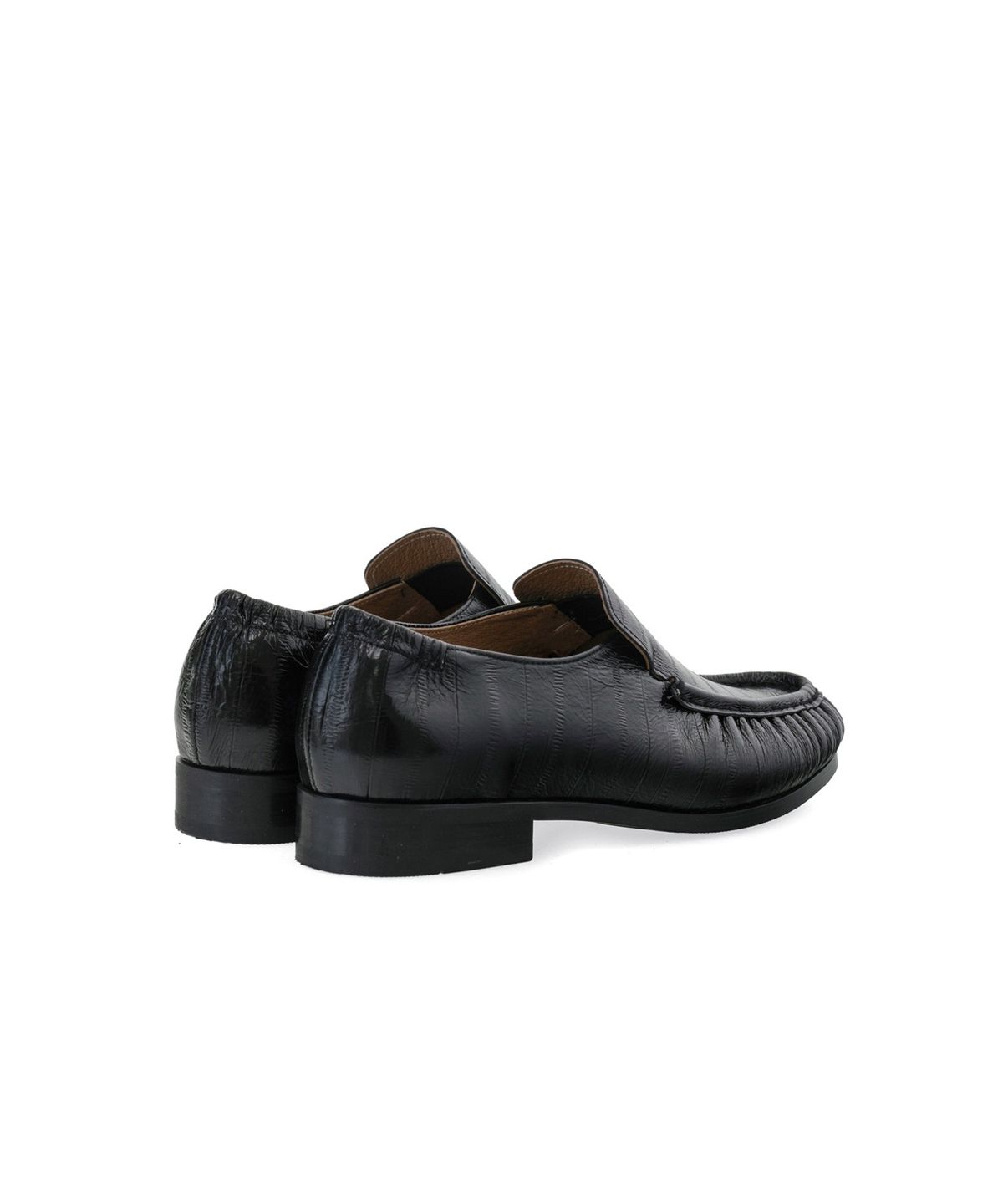 올클래식(ALLCLASSIC) Cimer Shirring Loafer #4417 [Black eel]