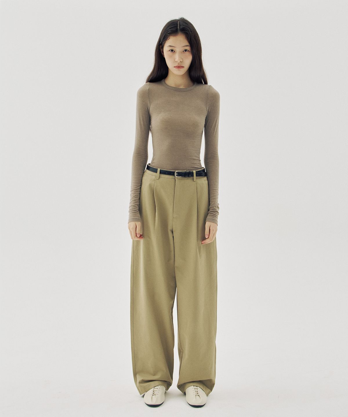 해브 앤 해브(HAVE8HAVE) Siena Tencel Merino Wool T-Shirts_4 Color