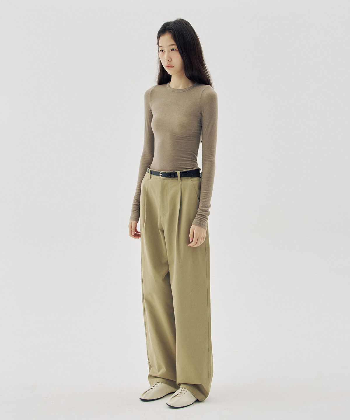 해브 앤 해브(HAVE8HAVE) Siena Tencel Merino Wool T-Shirts_4 Color
