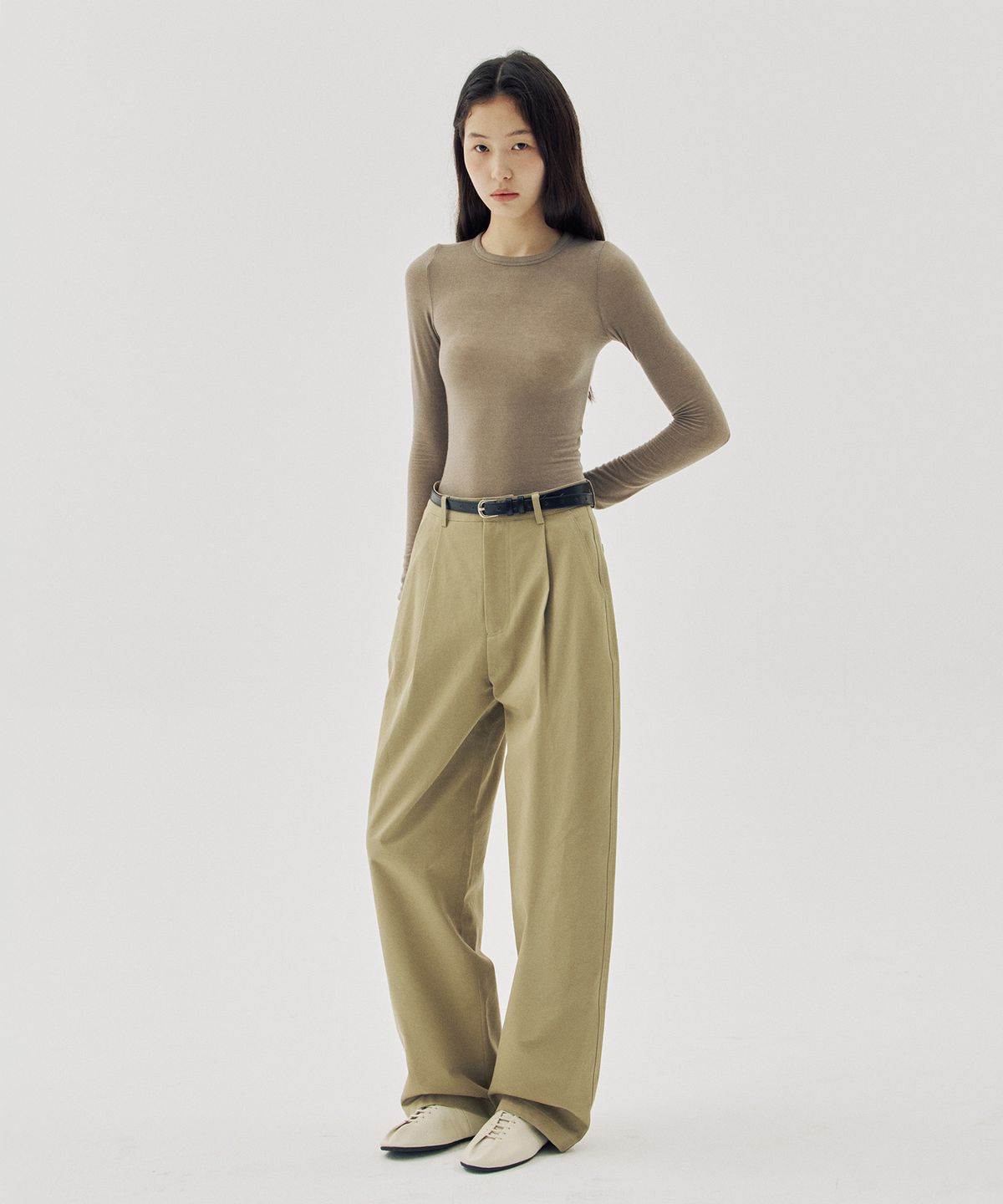 해브 앤 해브(HAVE8HAVE) Siena Tencel Merino Wool T-Shirts_4 Color