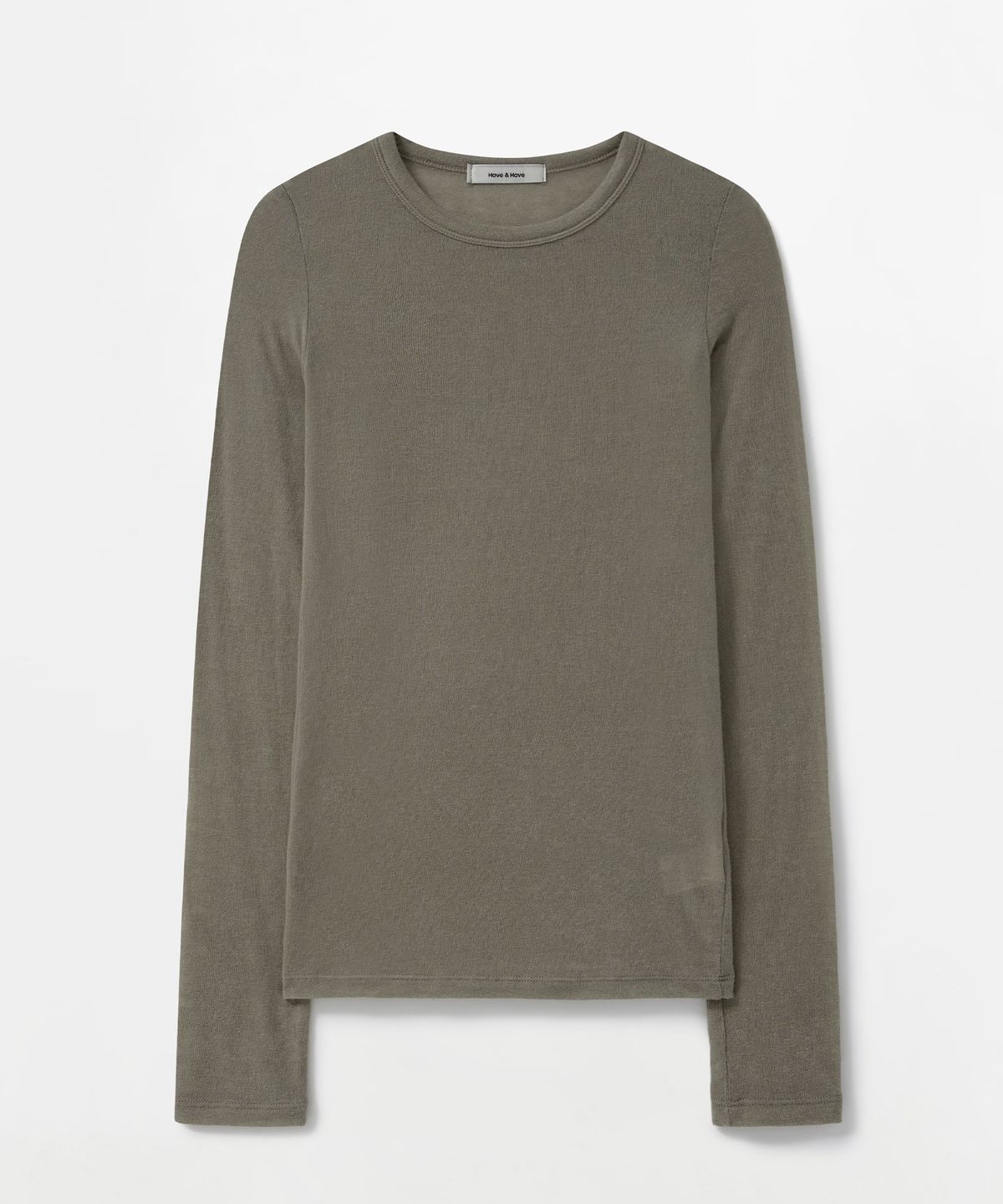 해브 앤 해브(HAVE8HAVE) Siena Tencel Merino Wool T-Shirts_4 Color