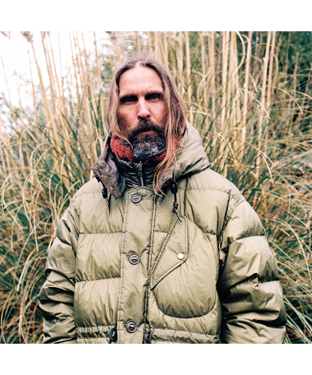 헨리코튼(HENRY COTTONS) [Fly Fishing Club] Waxed 피셔맨 다운 파카 AZUCW26210BEX