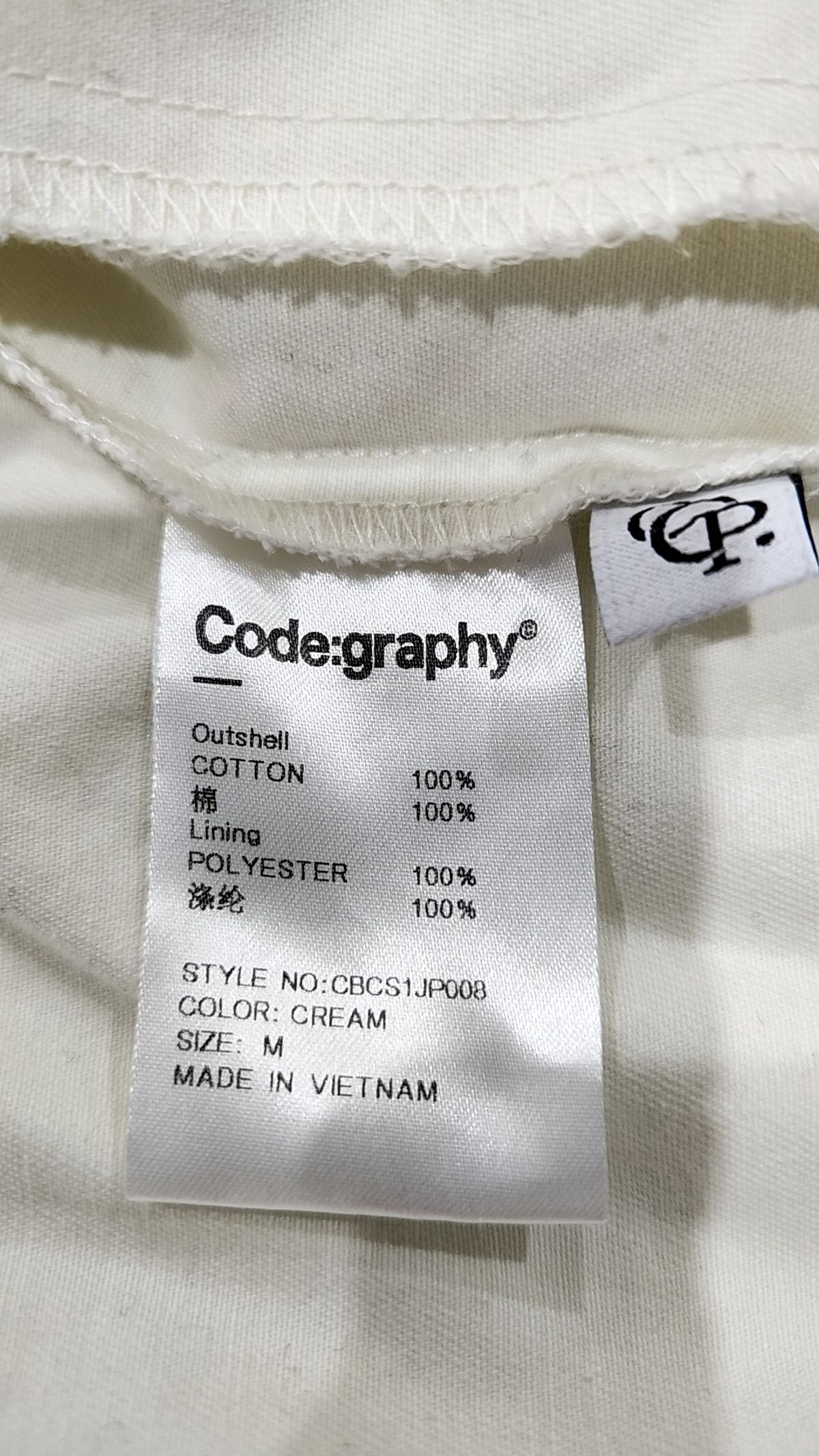 코드그라피(CGP) 워시드 코튼 후드 집업_4COLOR M