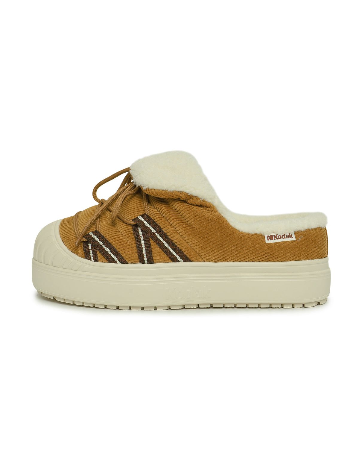 코닥(KODAK) 브라우니 코듀로이 뮬 BEIGE