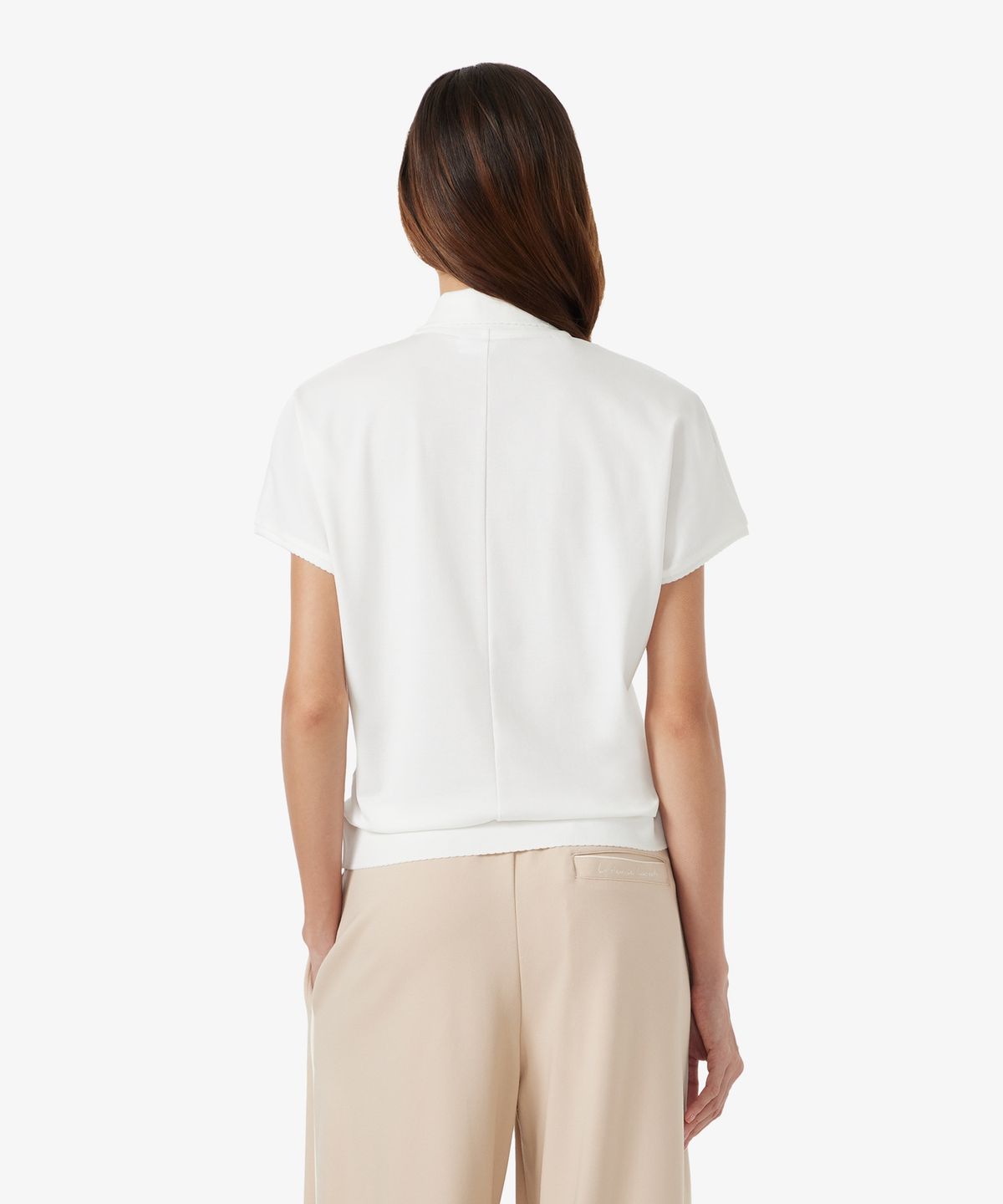 라코스테(LACOSTE) 여성 스캘럽 키홀 폴로셔츠 AG166-56N 70V