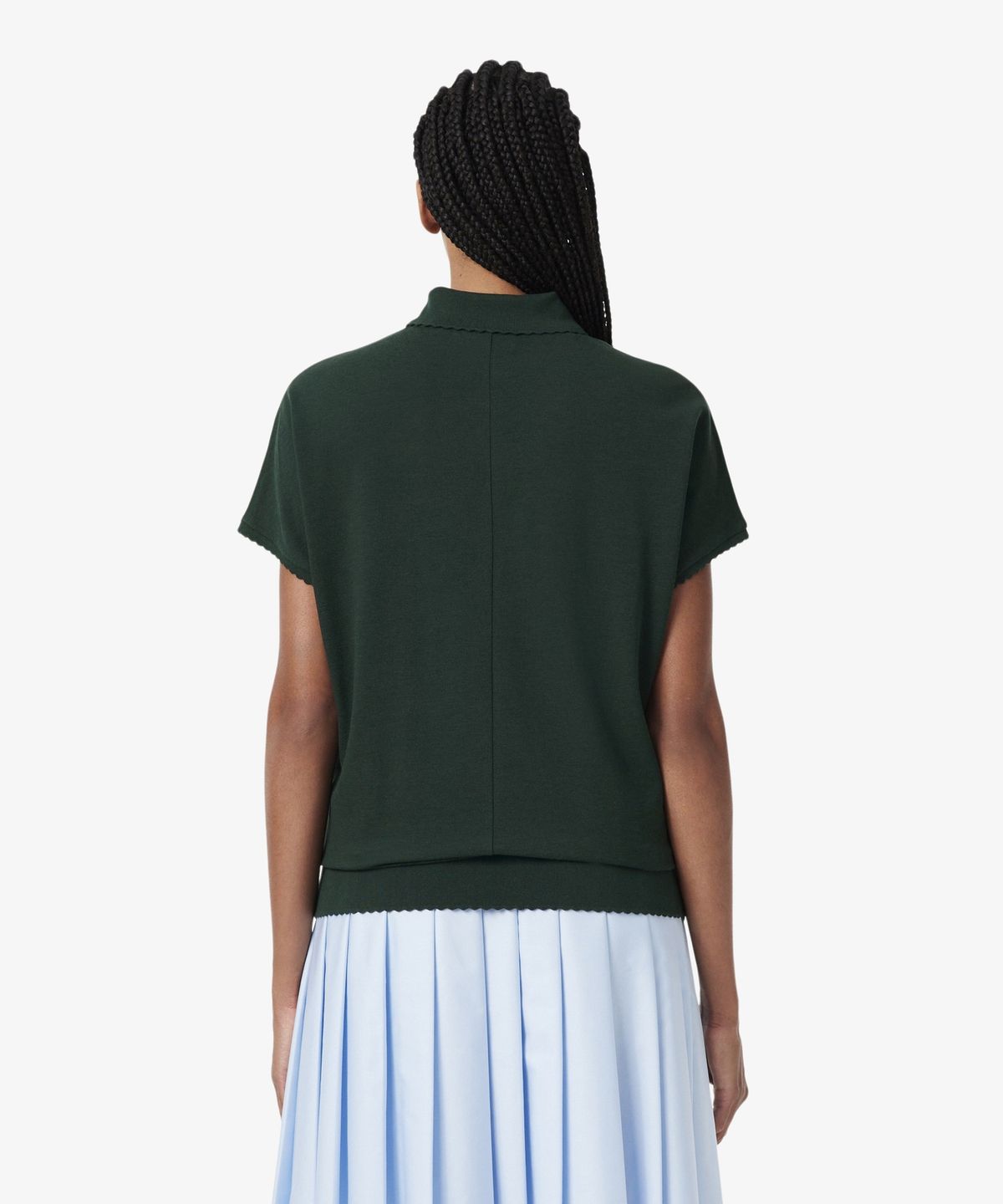 라코스테(LACOSTE) 여성 스캘럽 키홀 폴로셔츠 AG166-56N YZP