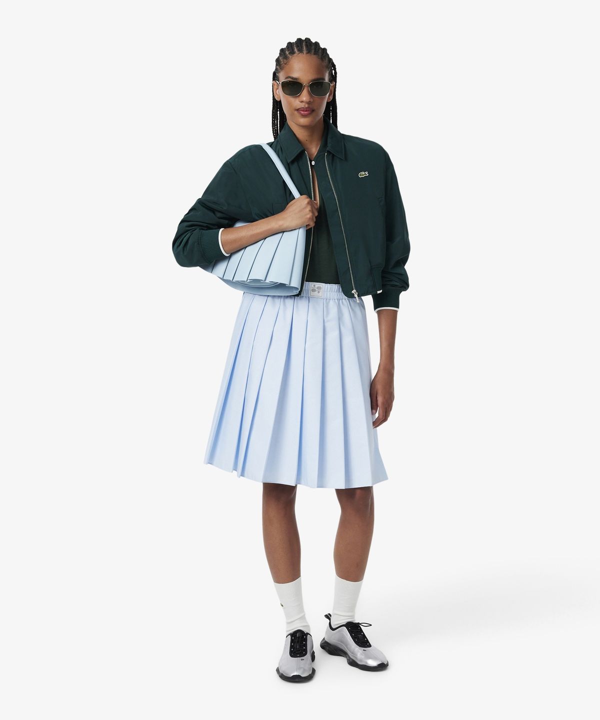 라코스테(LACOSTE) 여성 스캘럽 키홀 폴로셔츠 AG166-56N YZP