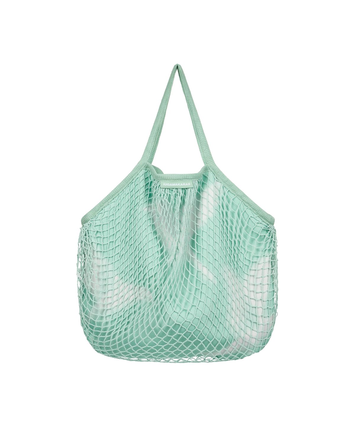 이우가마카라스(IUGAMAKARAS) Wavy Layered Net Bag (Mint)