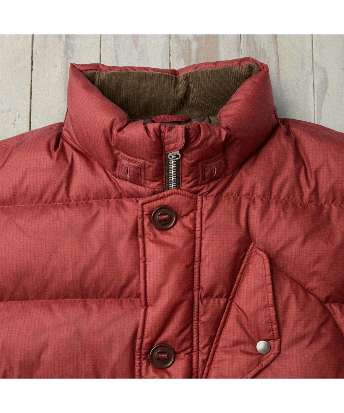헨리코튼(HENRY COTTONS) [Fly Fishing Club] Waxed 피셔맨 다운 파카 AZUCW26210ORX