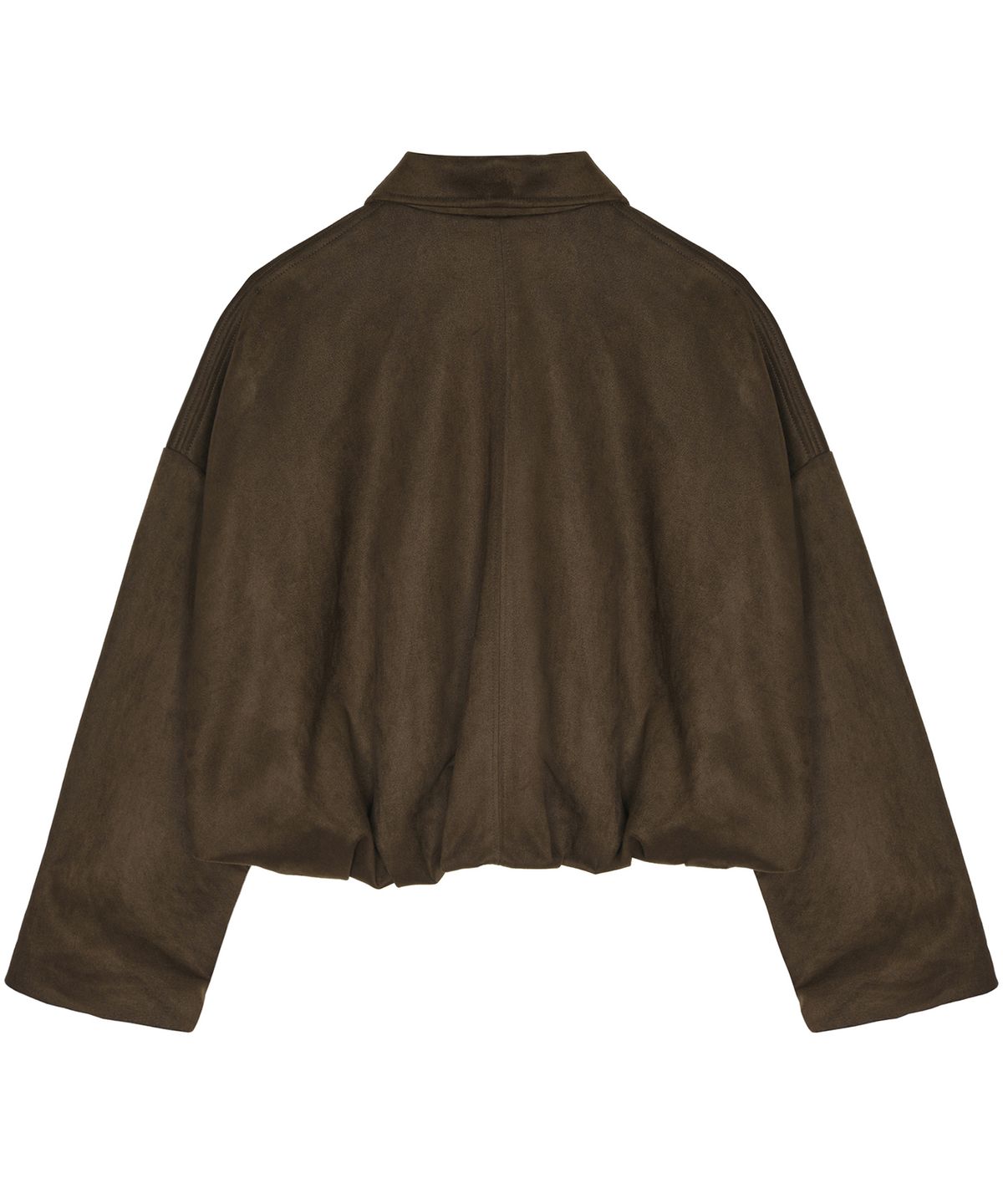 닉앤니콜(NICK&NICOLE) SUEDE ZIP BLOUSON JACKET_BROWN