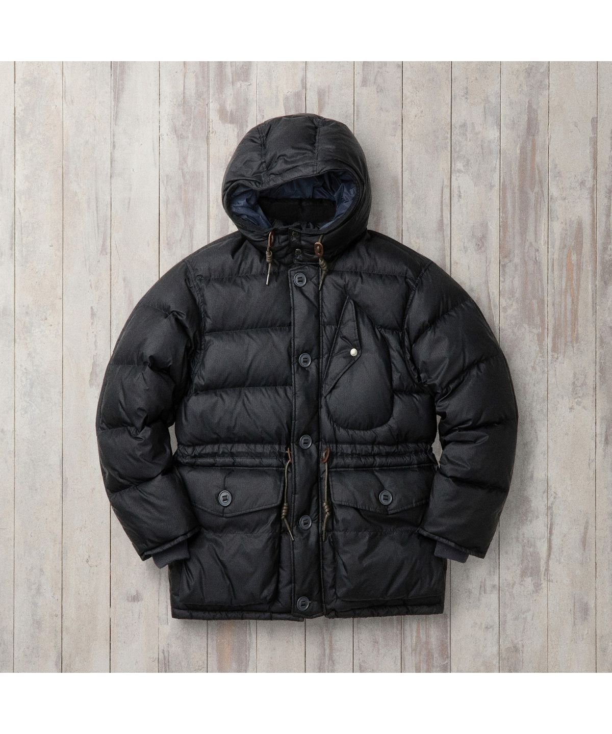 헨리코튼(HENRY COTTONS) [Fly Fishing Club] Waxed 피셔맨 다운 파카 AZUCW26210NYX