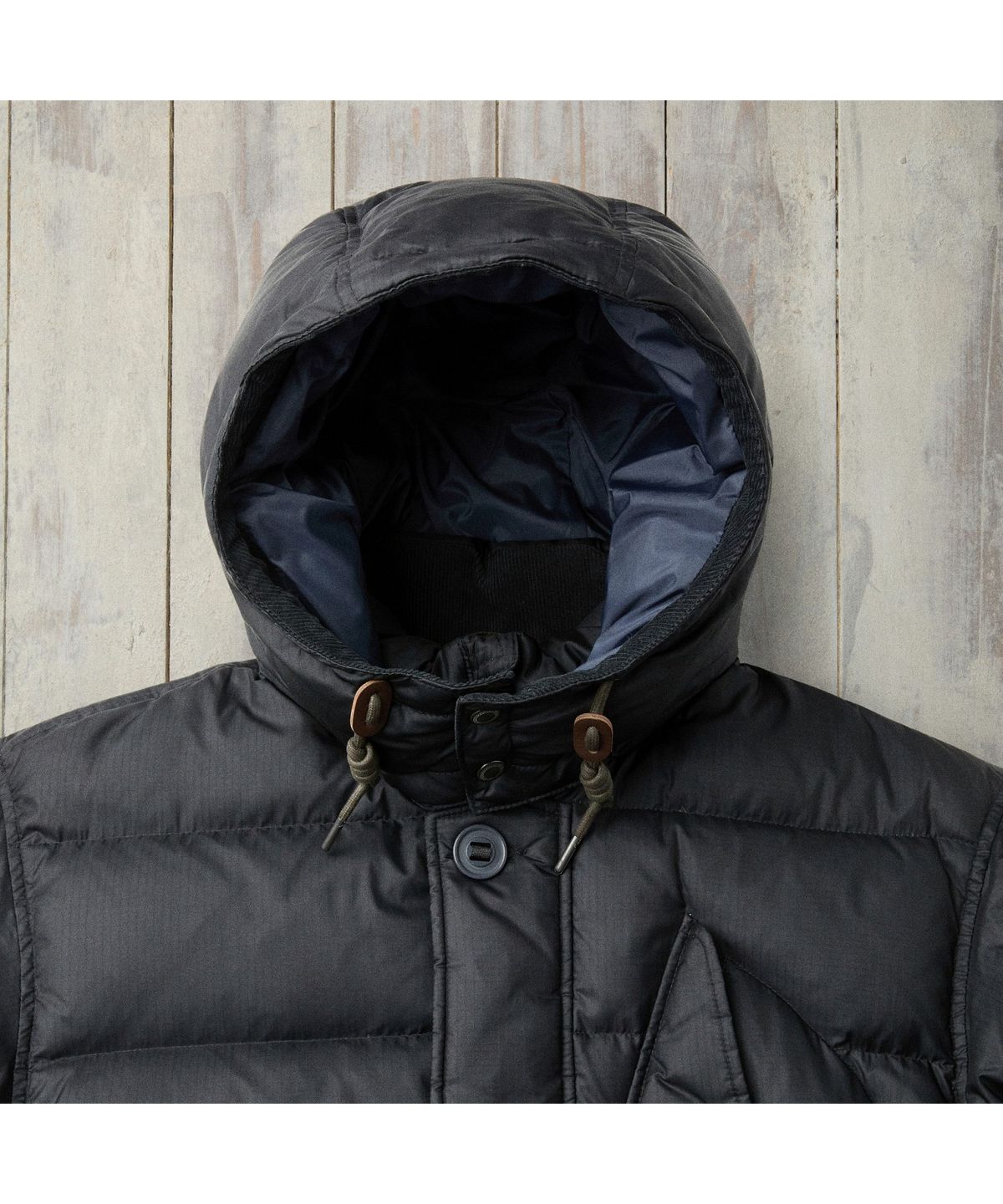 헨리코튼(HENRY COTTONS) [Fly Fishing Club] Waxed 피셔맨 다운 파카 AZUCW26210NYX