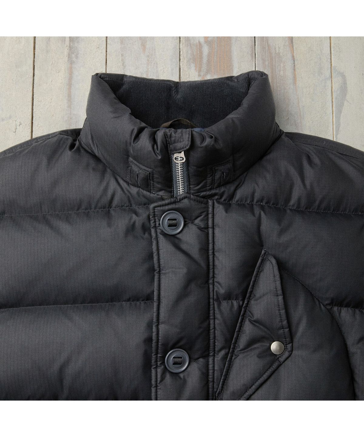 헨리코튼(HENRY COTTONS) [Fly Fishing Club] Waxed 피셔맨 다운 파카 AZUCW26210NYX