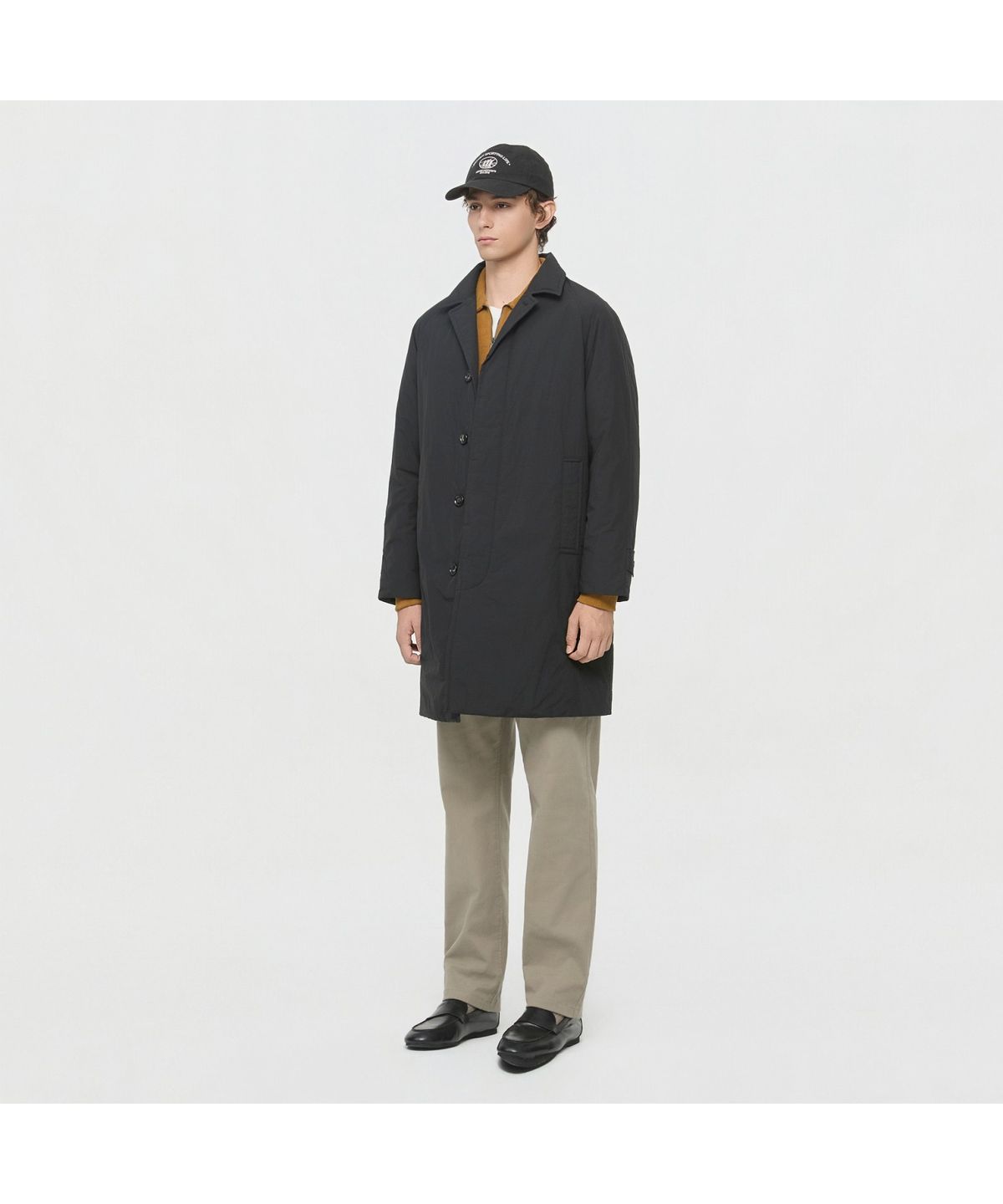 헨리코튼(HENRY COTTONS) 경량 다운 코트 AHCAW26401BKX