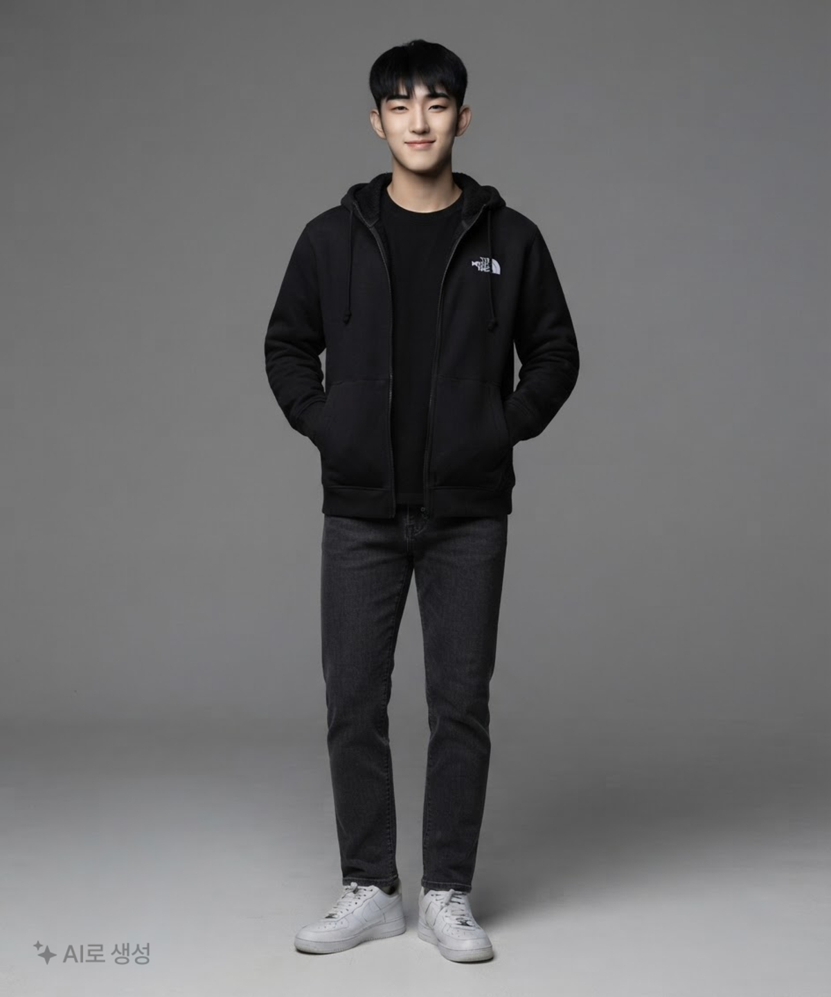 노스페이스(THE NORTH FACE) NJ4FP61A 퍼리 플리스 후디 L
