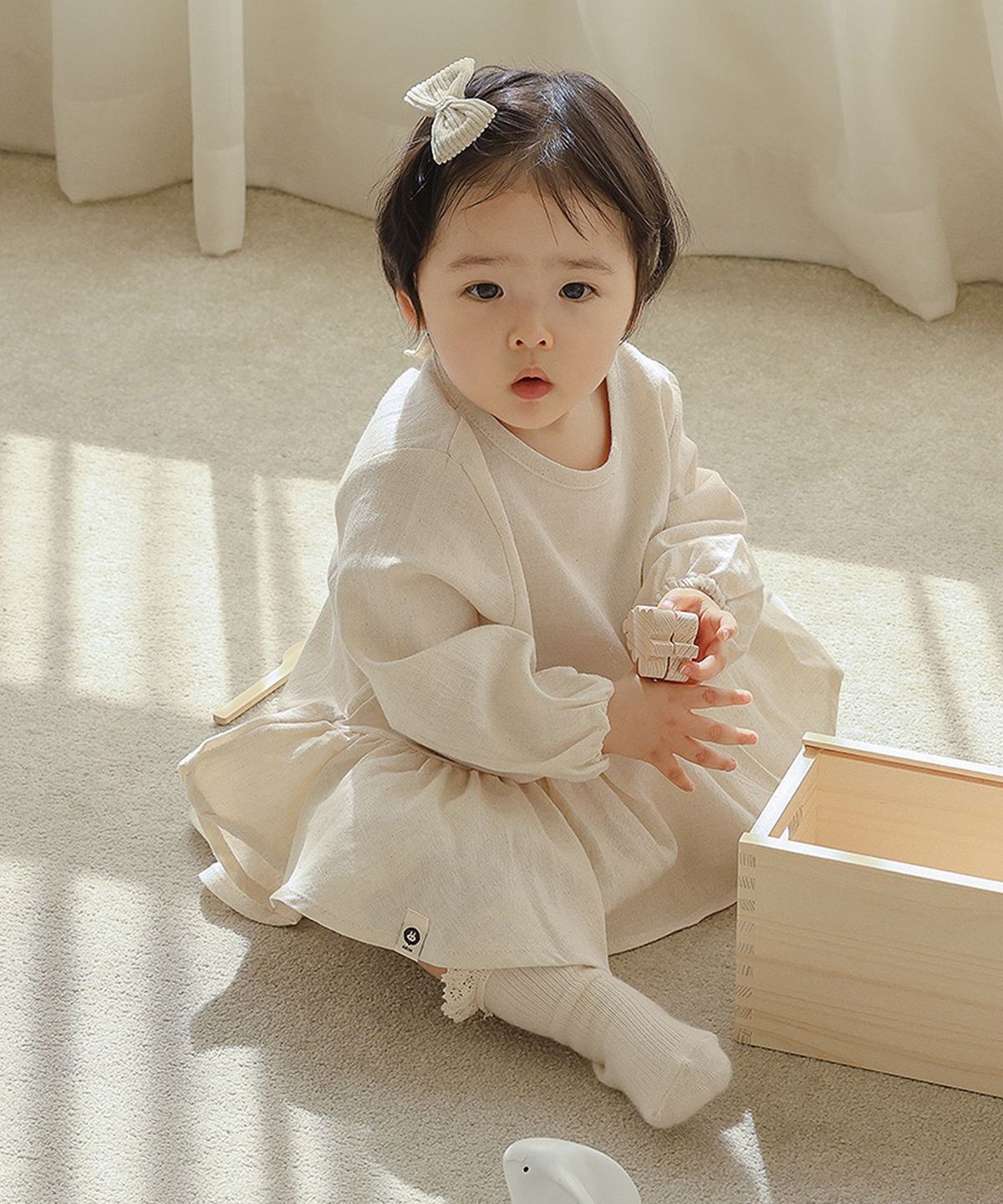 아림클로젯(ARIMCLOSET) 맑은 마음이 예쁜 너 - 아기 긴팔 블라우스