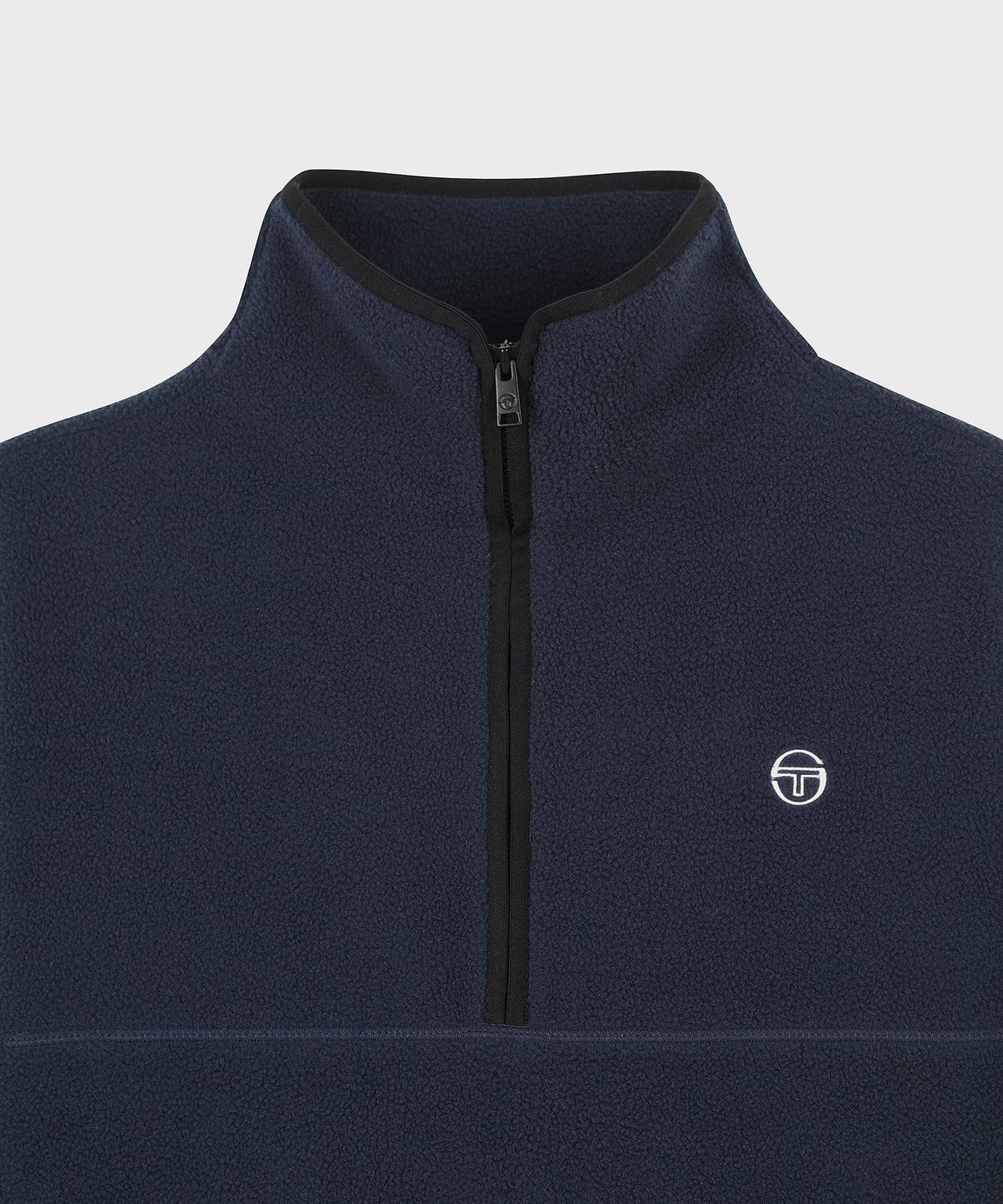 세르지오 타키니(SERGIO TACCHINI) U 쿠쉬웜 셰르파 플리스 하프집 (Navy)