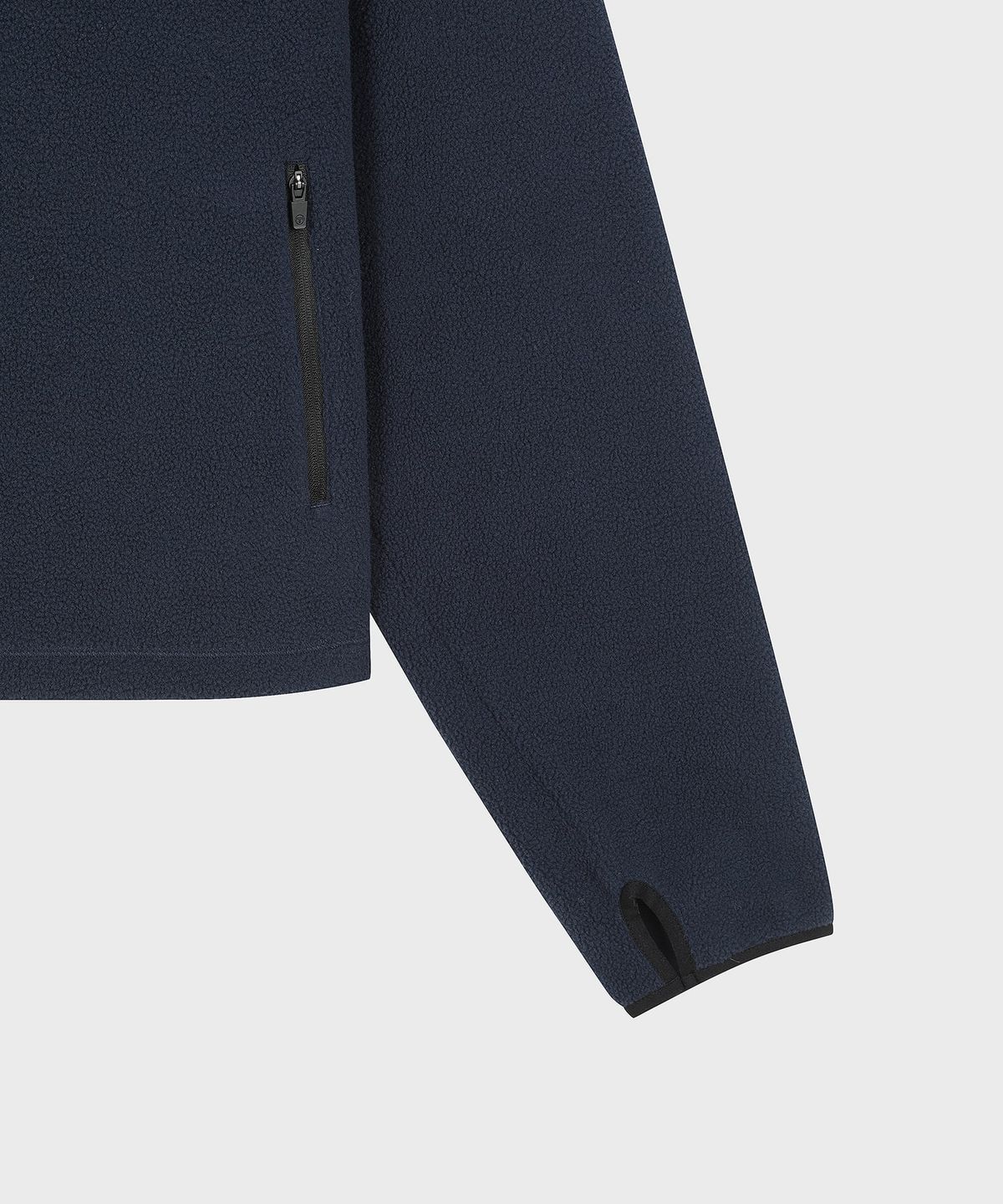 세르지오 타키니(SERGIO TACCHINI) U 쿠쉬웜 셰르파 플리스 하프집 (Navy)