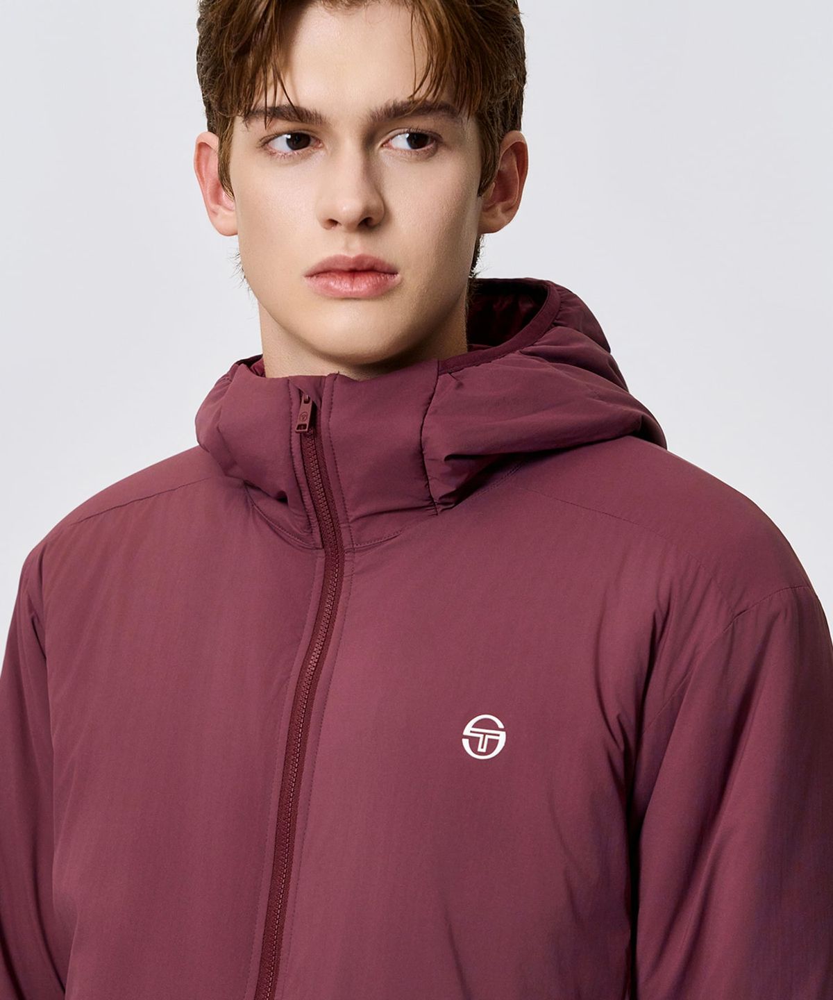 세르지오 타키니(SERGIO TACCHINI) M 신슐레이트 경량 패딩 (D.Burgundy)