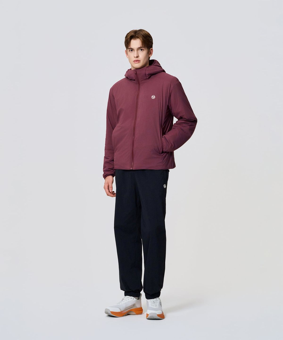 세르지오 타키니(SERGIO TACCHINI) M 신슐레이트 경량 패딩 (D.Burgundy)