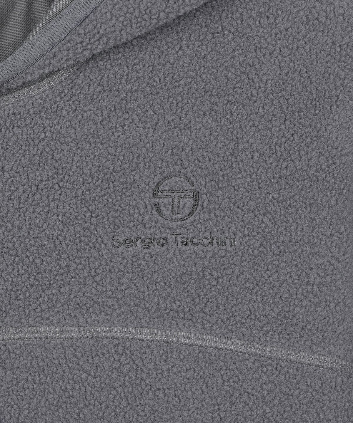 세르지오 타키니(SERGIO TACCHINI) W 쿠쉬웜 셰르파 플리스 후드집업 (D.Grey)