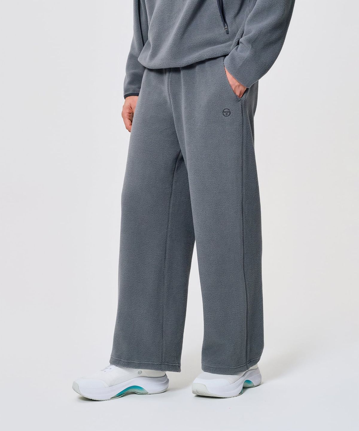 세르지오 타키니(SERGIO TACCHINI) M 쿠쉬웜 셰르파 플리스 2-WAY 팬츠 (D.Grey)