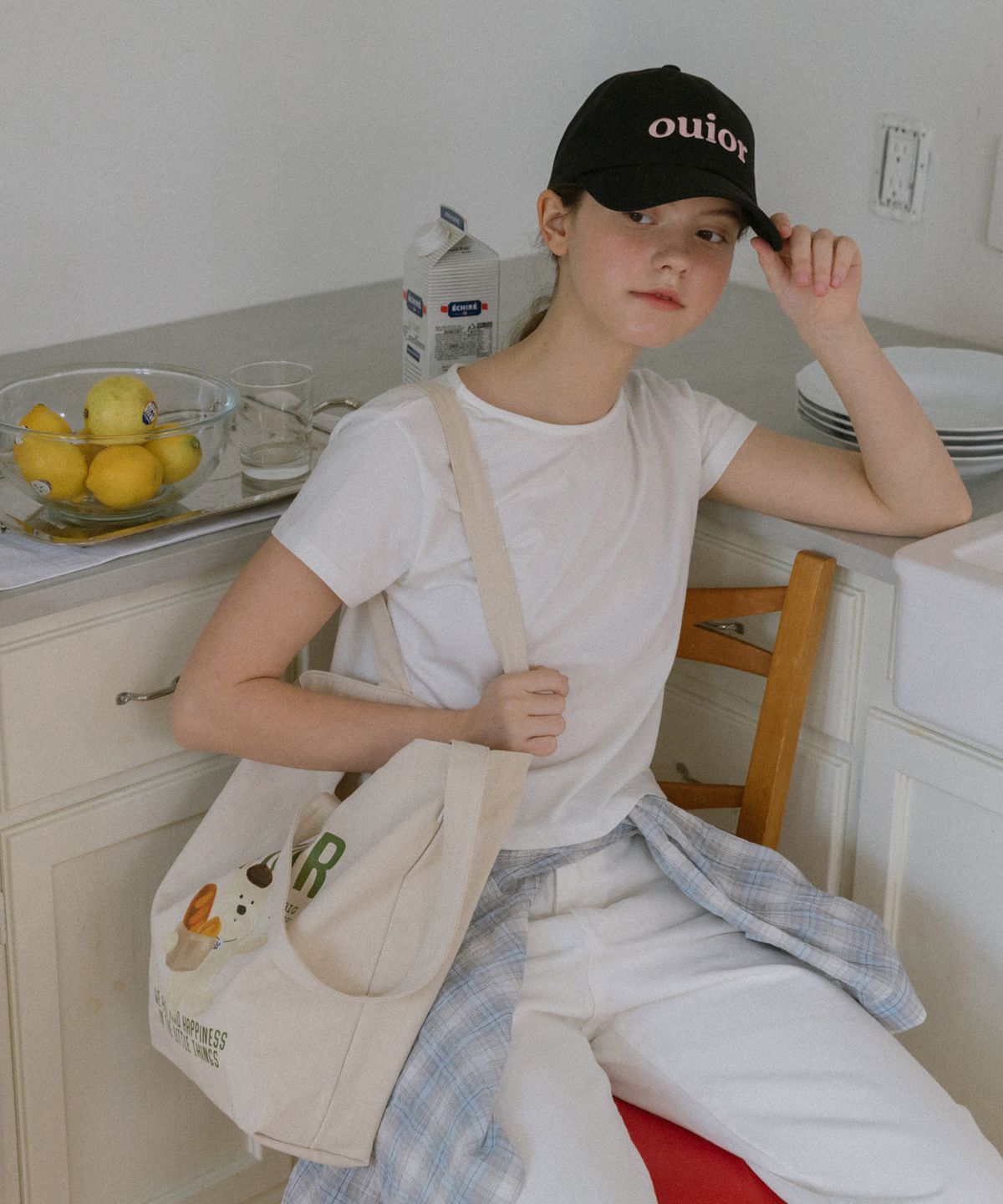 위올(OUIOR) ouior reni bag_oatmeal