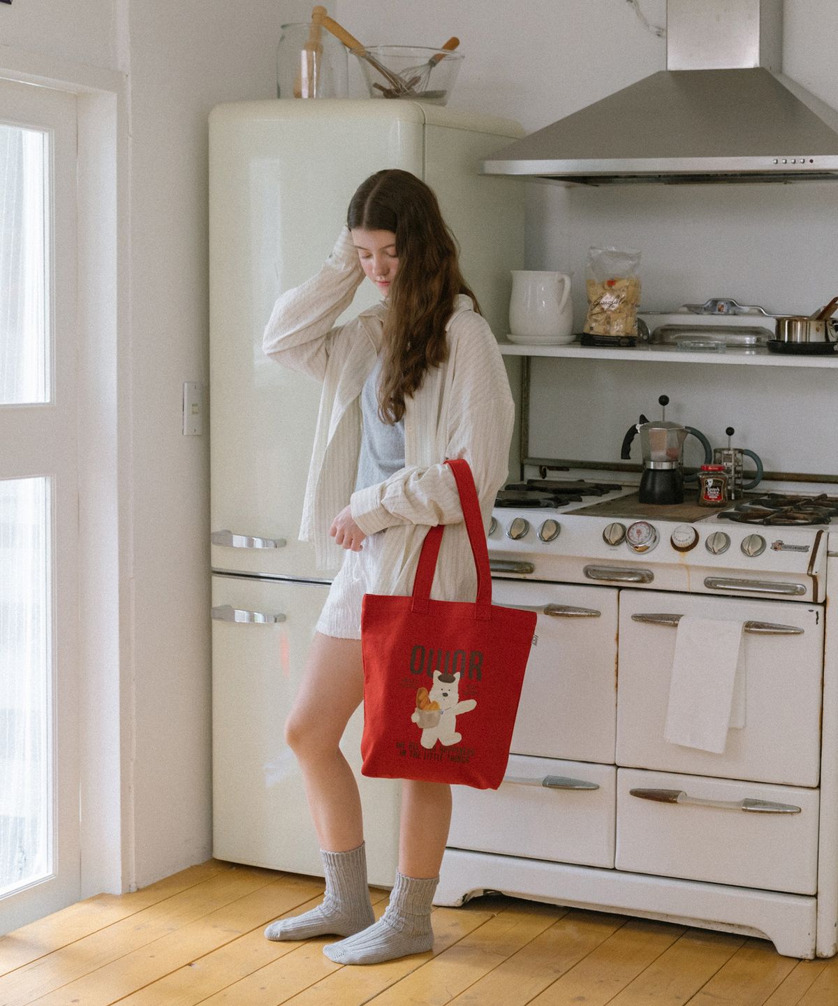 위올(OUIOR) ouior reni bag_red