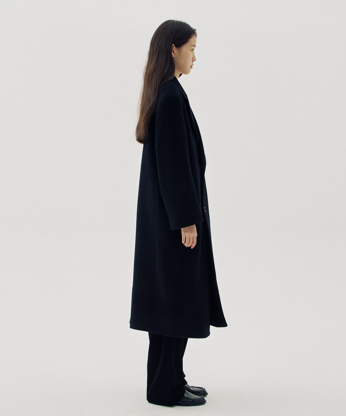 해브 앤 해브(HAVE8HAVE) Adelle Double Breasted Long Coat