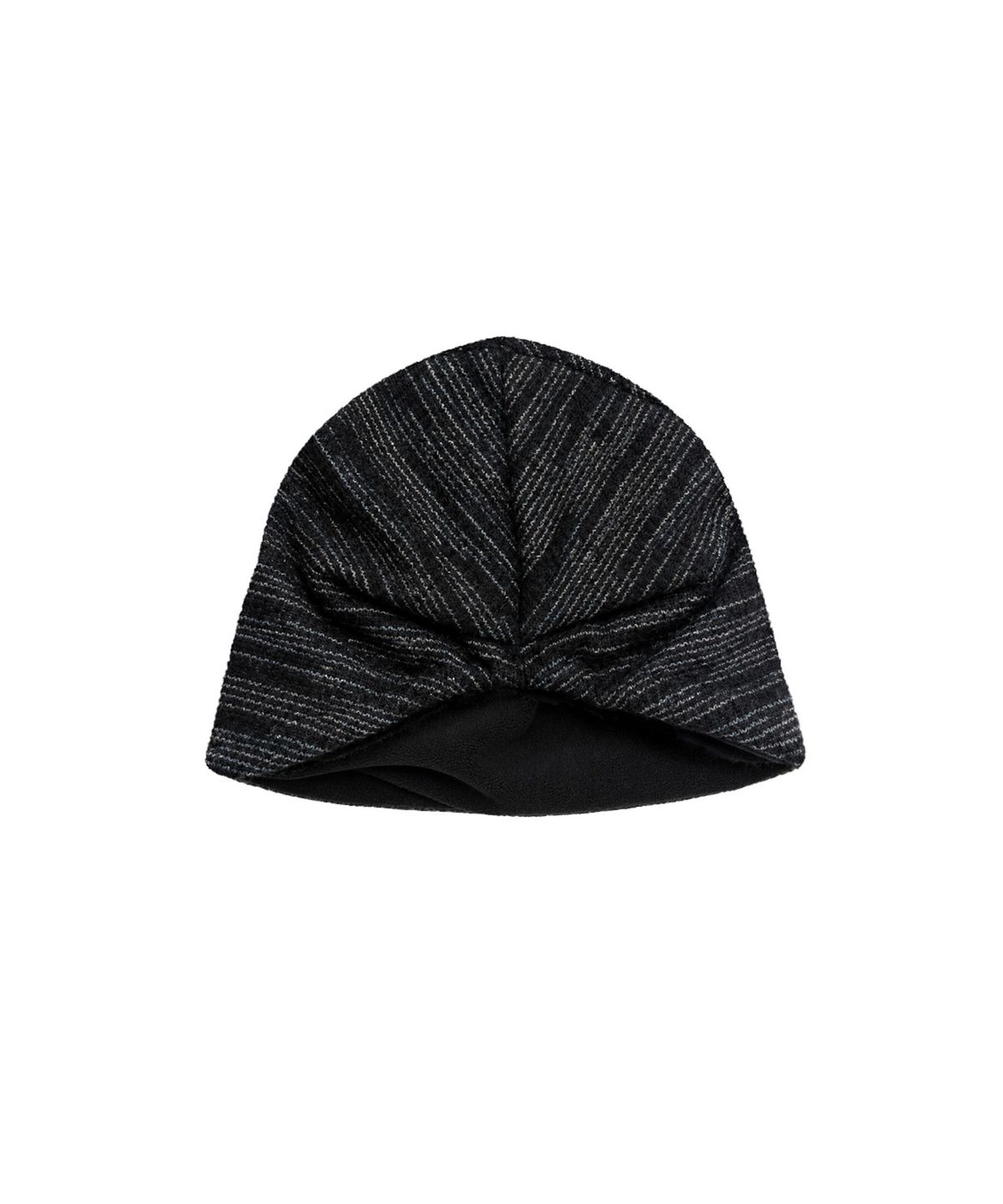 랜덤오프(RANDOMOFF) FUZZY BUTTON BEANIE [BLACK]