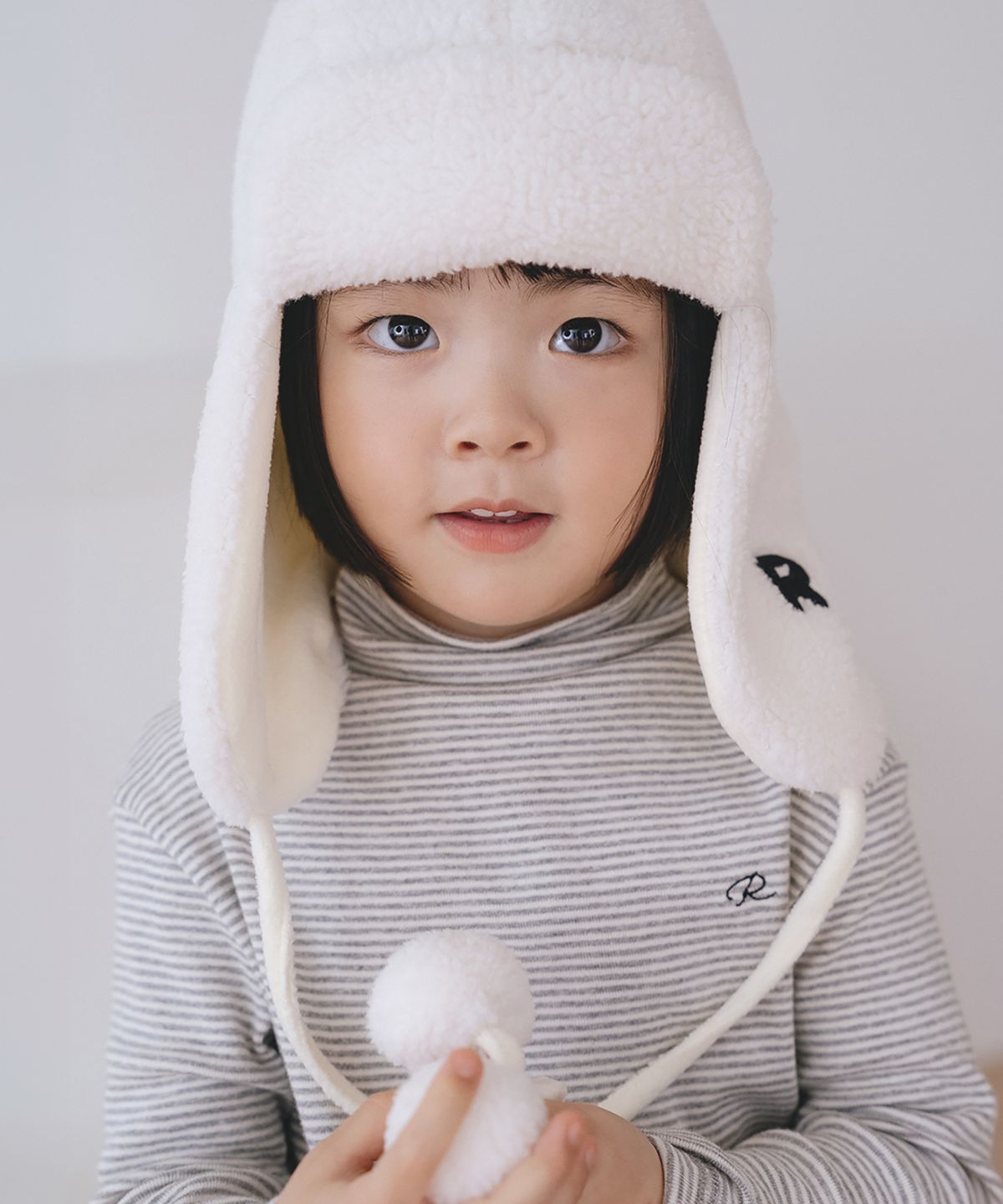 로아앤제인(ROANJANE) (덤블)퐁퐁 귀도리 햇