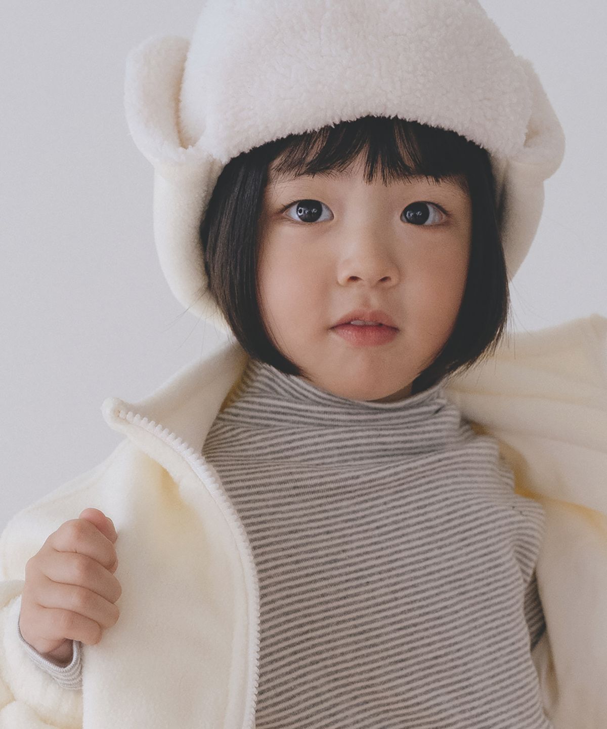 로아앤제인(ROANJANE) (덤블)퐁퐁 귀도리 햇