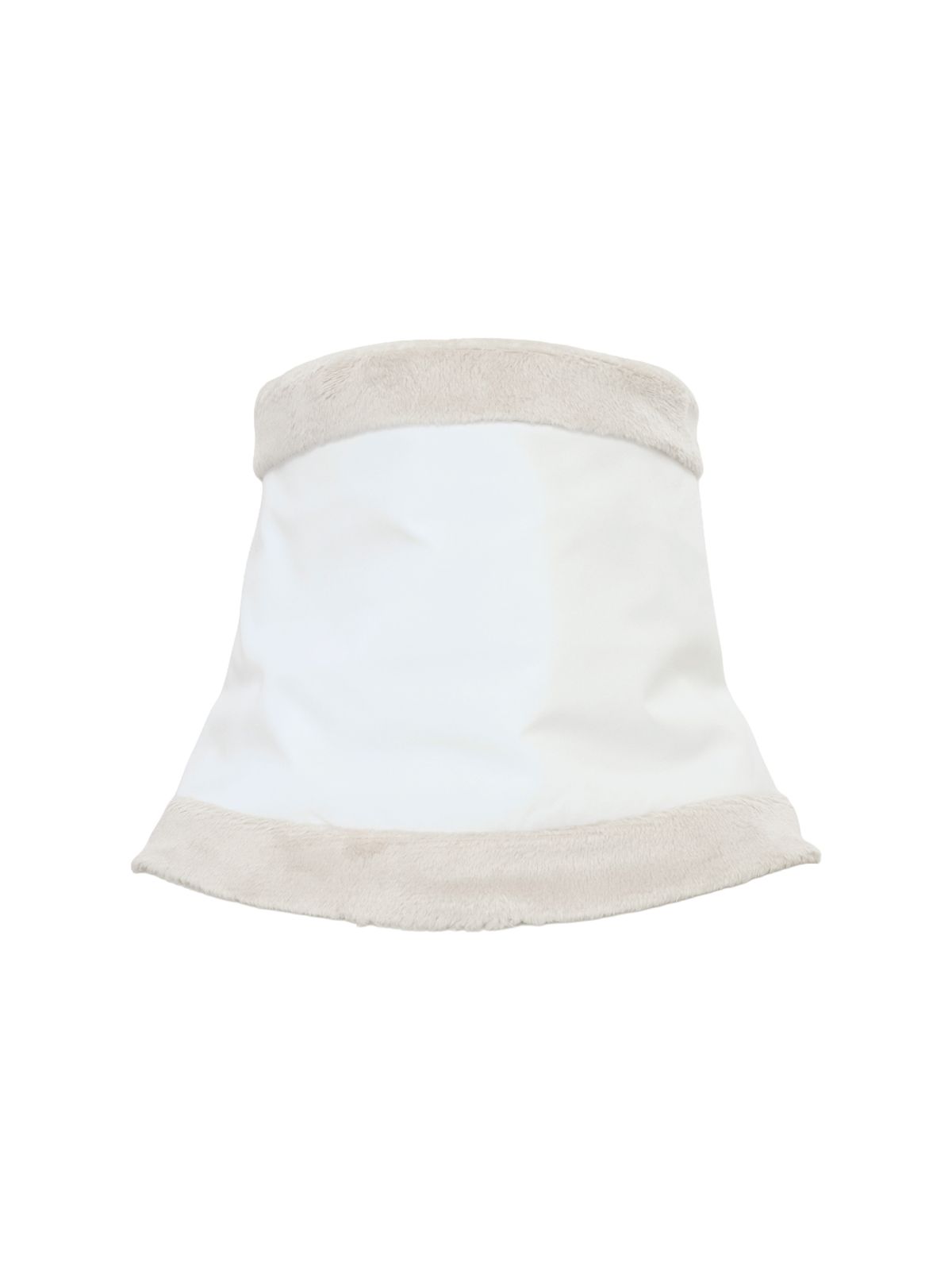 와이드앵글(WIDEANGLE) TO 짚업 넥워머_A_White_WMW26Z04W2