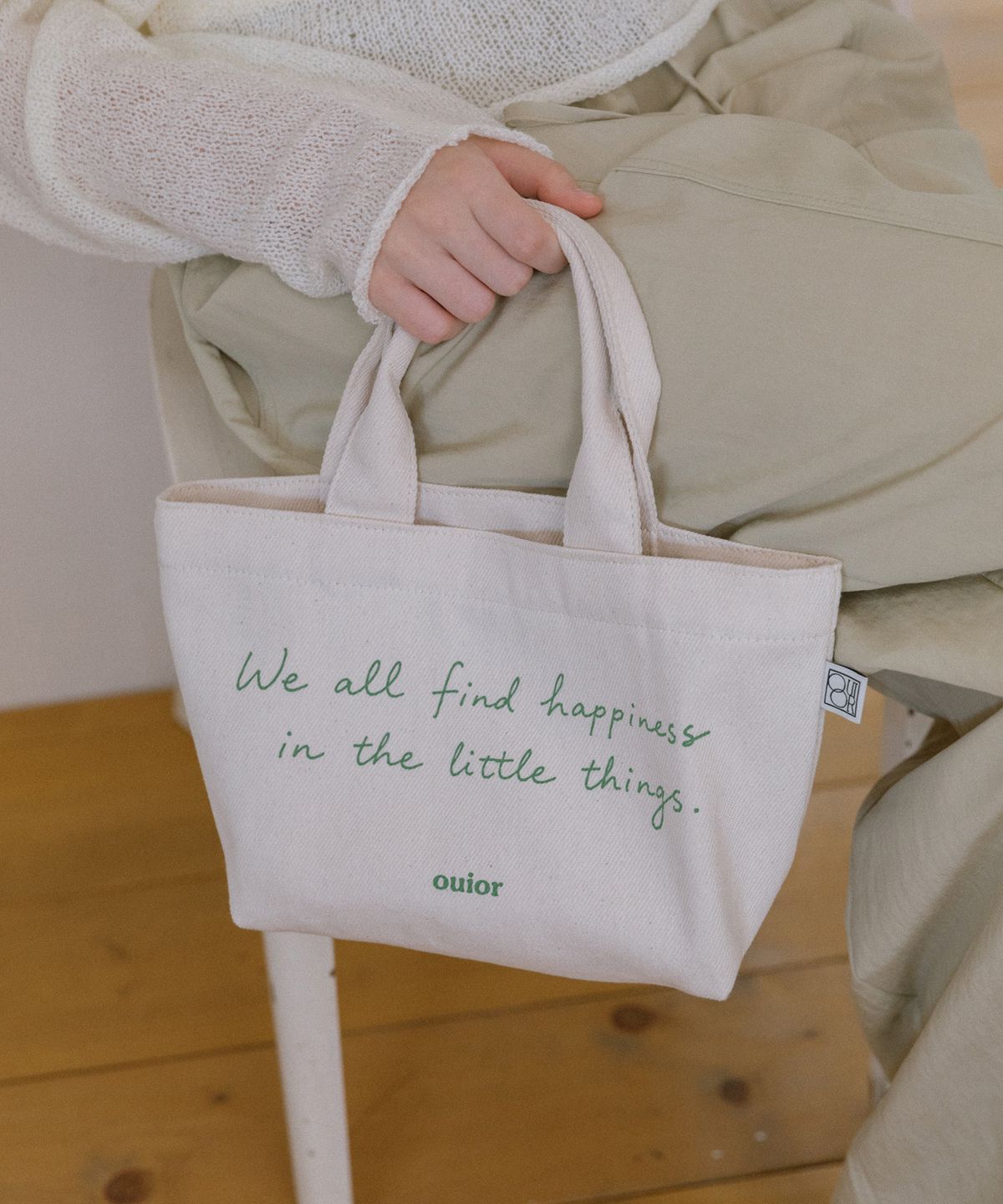 위올(OUIOR) ouior little things bag_natural green