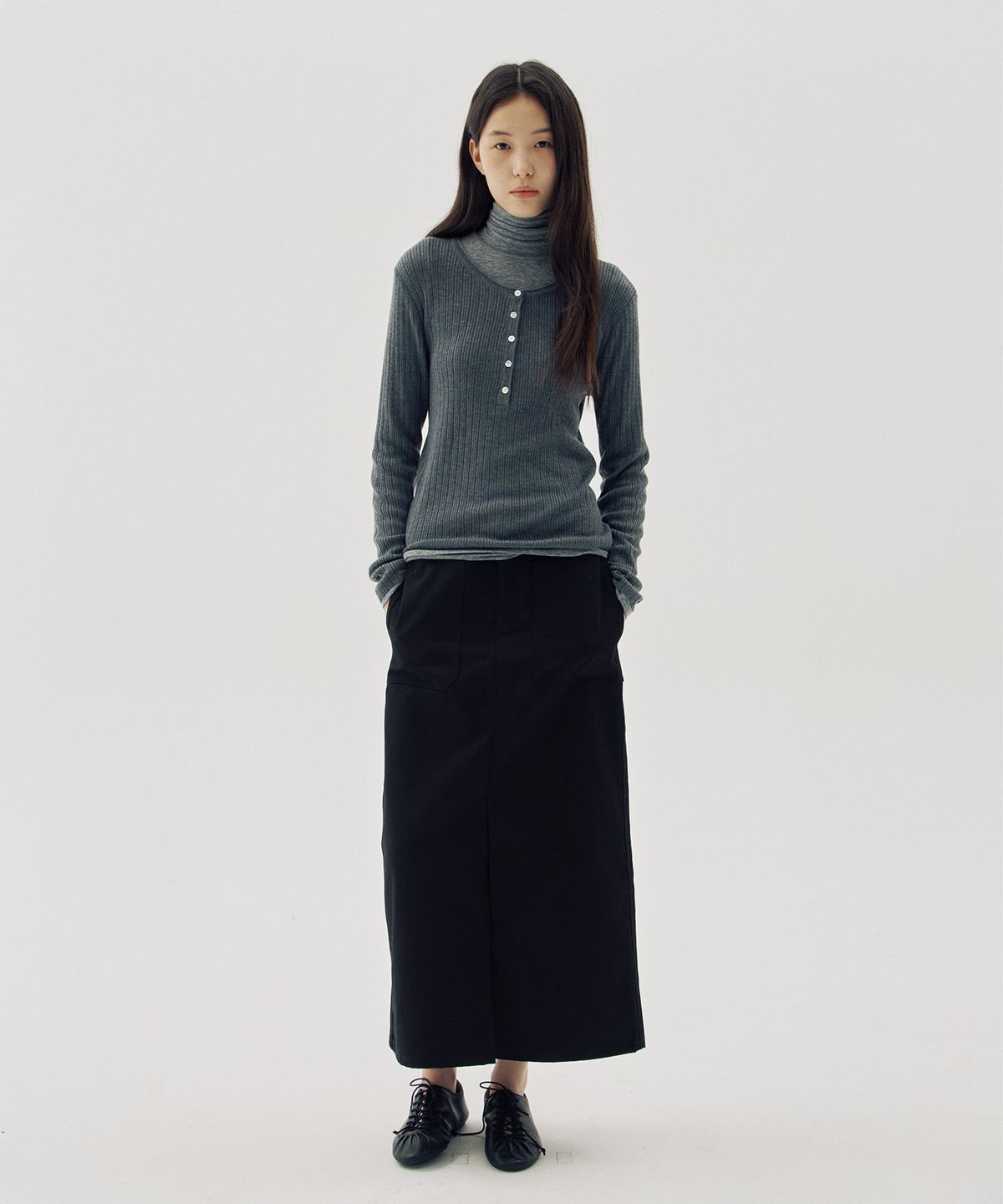 해브 앤 해브(HAVE8HAVE) Nina Button Round Knit_3 Color