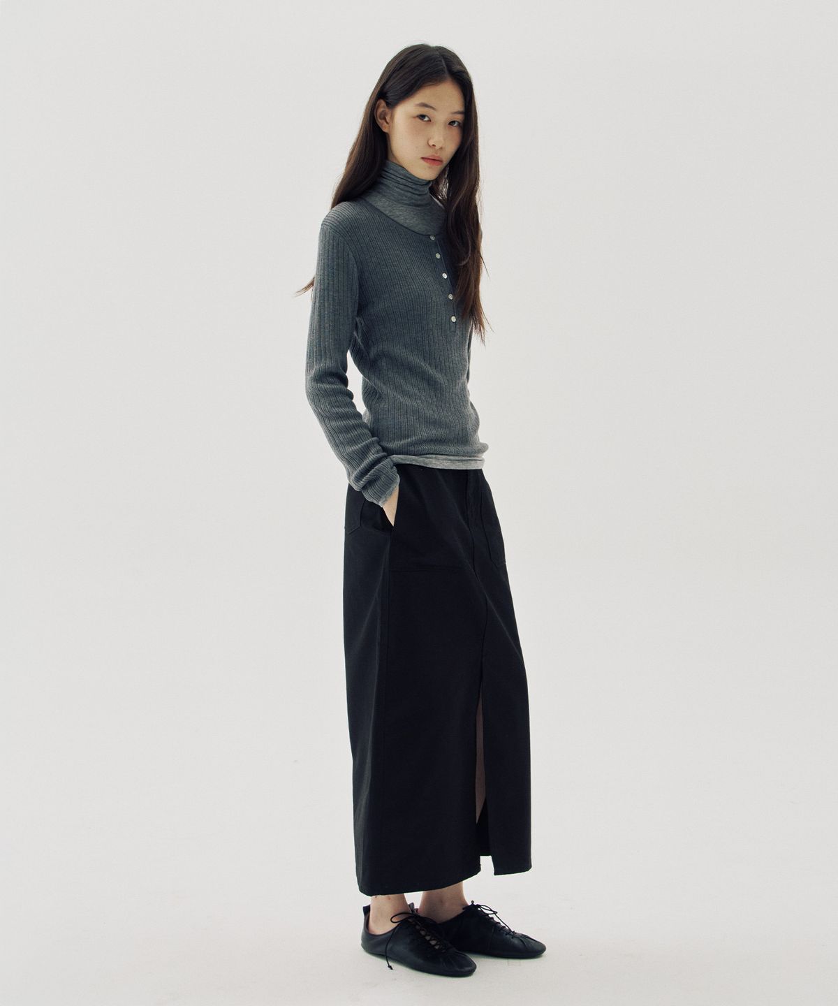 해브 앤 해브(HAVE8HAVE) Nina Button Round Knit_3 Color